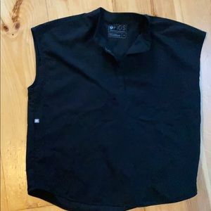 Figs Rafaela Mandarin Collar scrub top